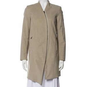 Helmut Lang Stone Asymmetrical jacket with 2 front pockets